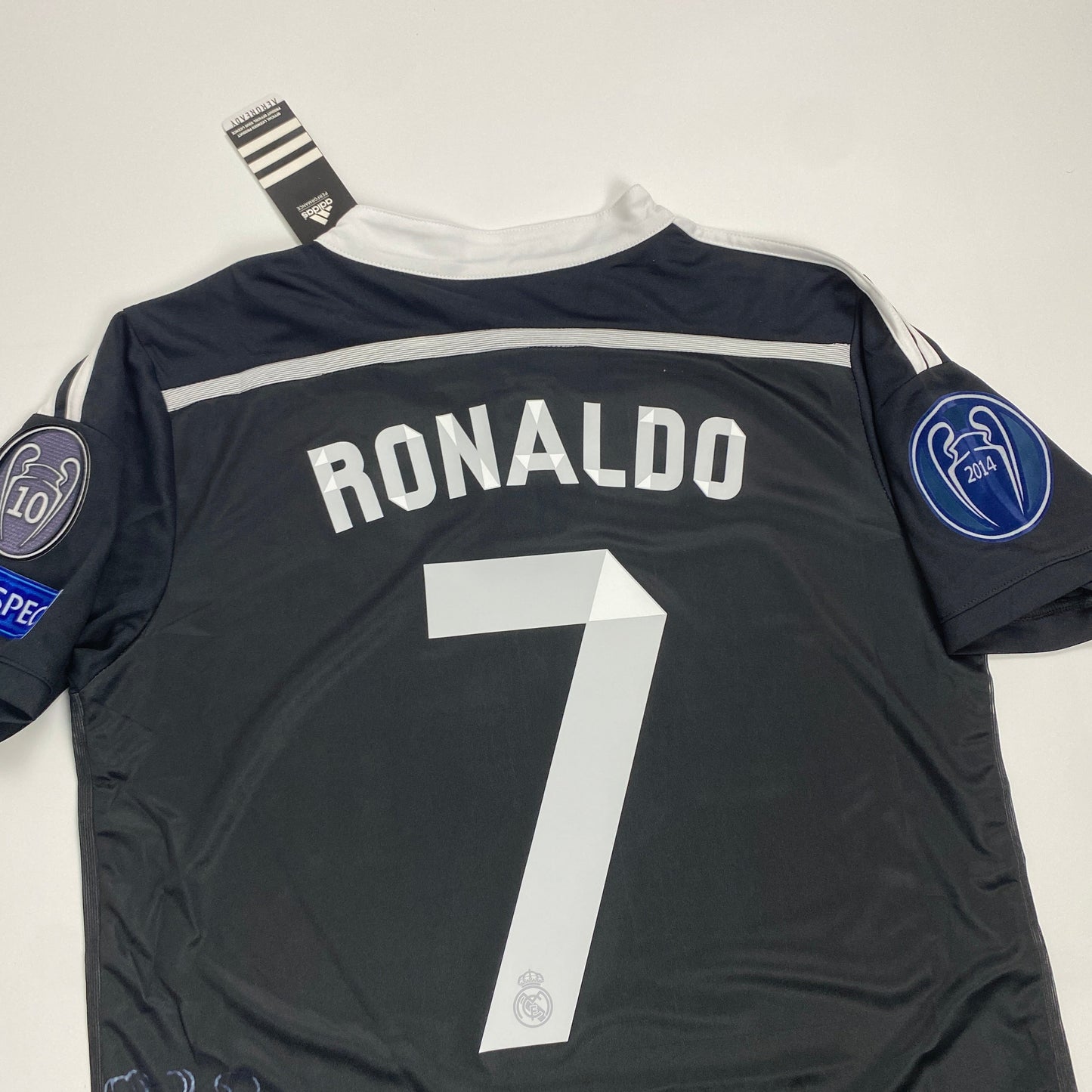 Original Real Madrid 2014/15 Third Kit Long Sleeve Jersey – Cristiano Ronaldo #7
