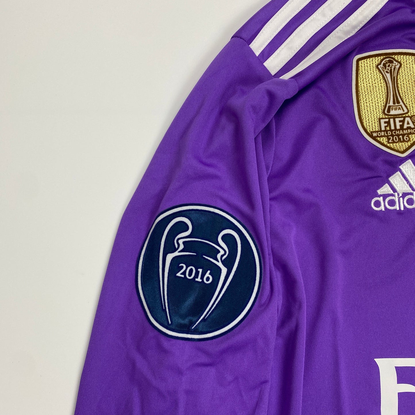 Original Real Madrid 2016/17 Away Long Sleeve Jersey – Cristiano Ronaldo #7, Double Title Season
