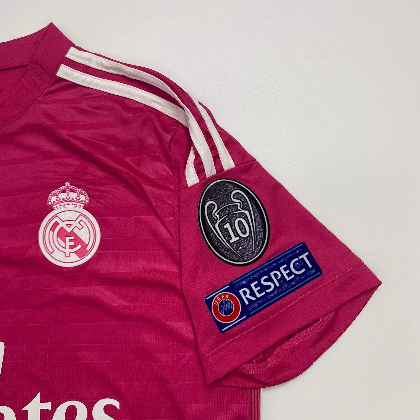 Authentic Real Madrid 2014/15 Away Pink Jersey – Cristiano Ronaldo #7