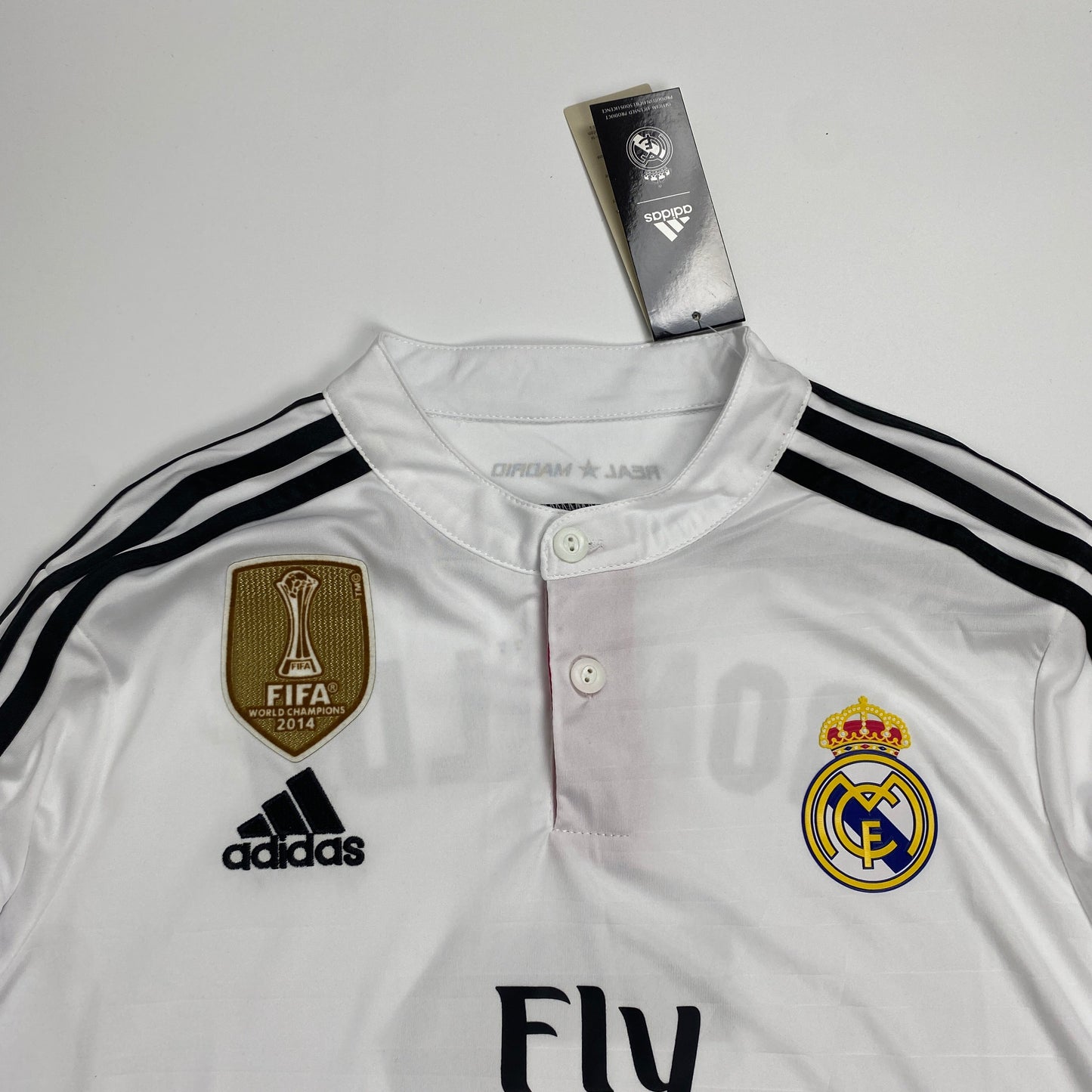 Original Real Madrid 2014-15 Home Long Sleeve Soccer Jersey – Ronaldo NO 7
