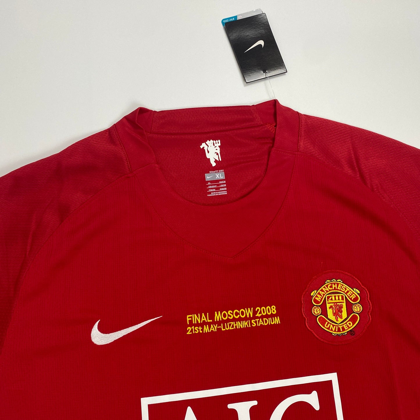 Original Manchester United 2007/08 Home Jersey – Cristiano Ronaldo #7, Double-Winning Season Edition