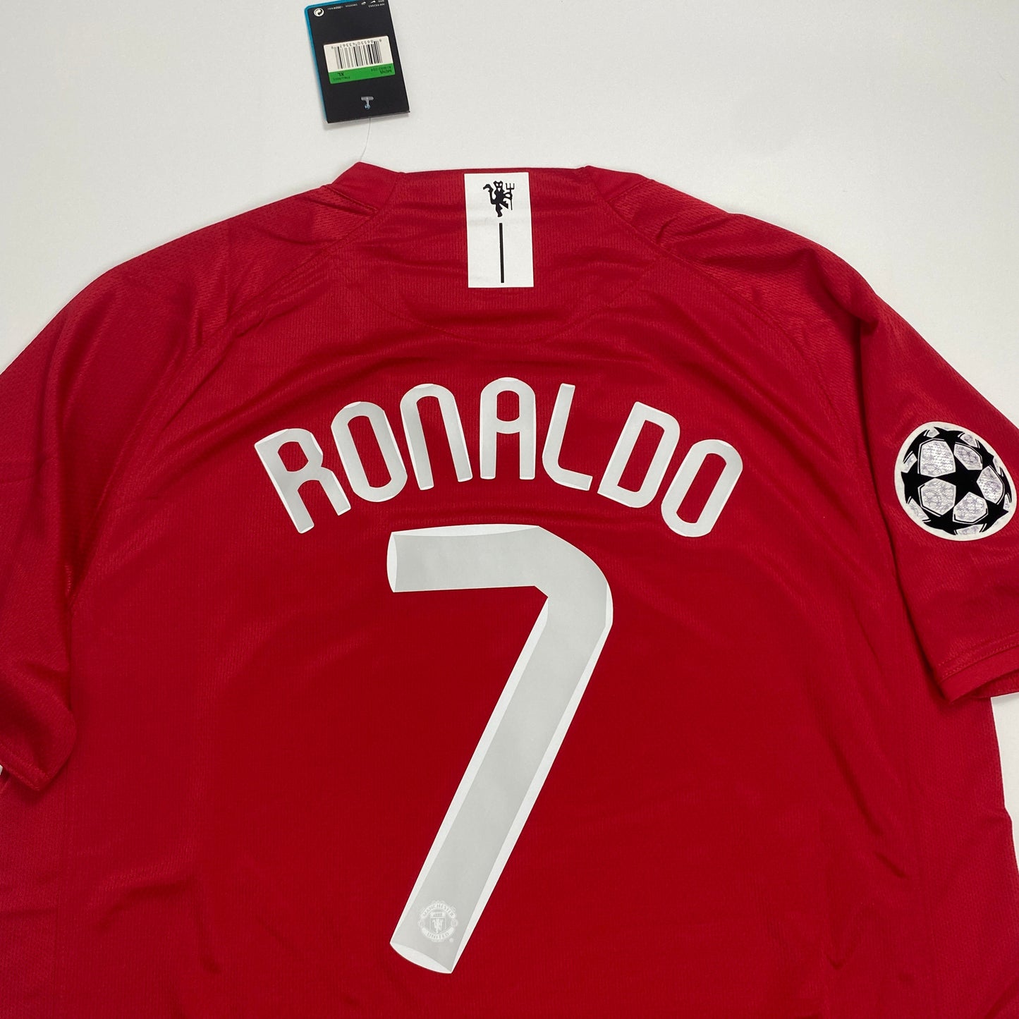 Original Manchester United 2007/08 Home Jersey – Cristiano Ronaldo #7, Double-Winning Season Edition
