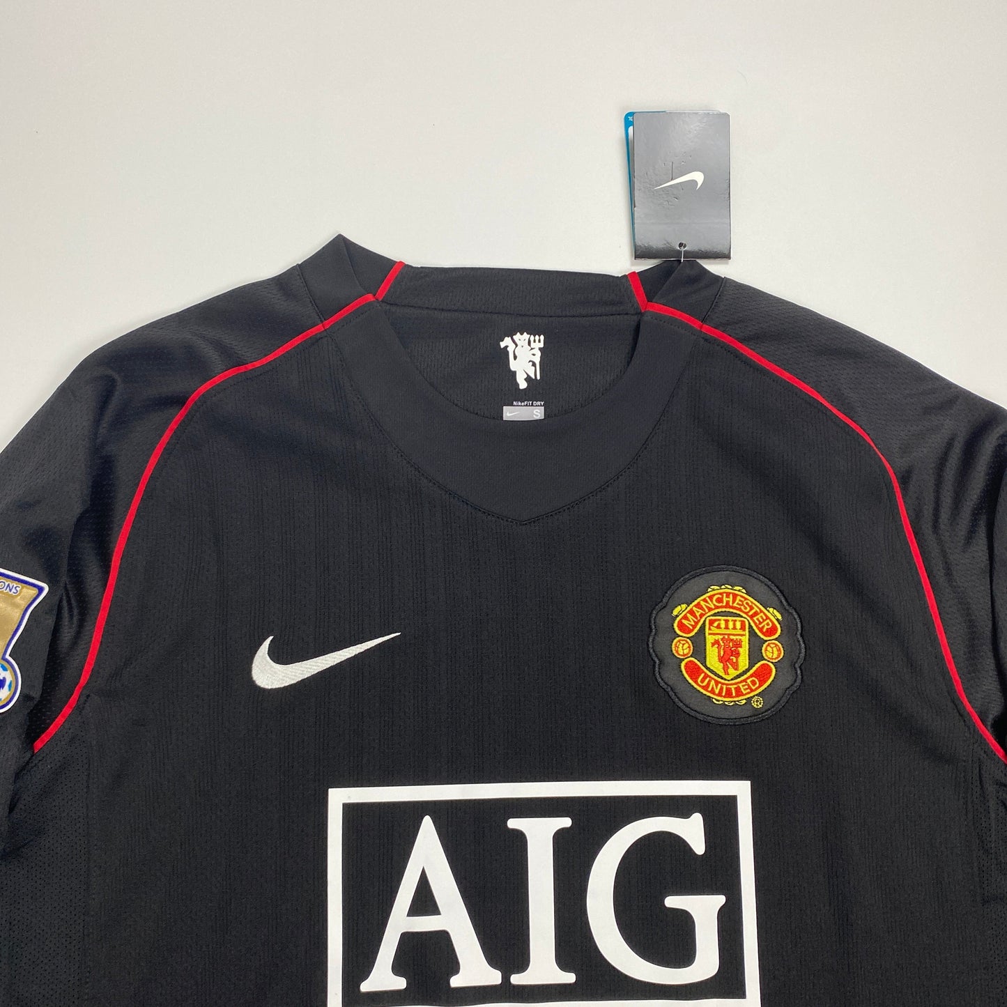 Original Manchester United 2007/08 Away Jersey – Cristiano Ronaldo #7, Double Triumph Season