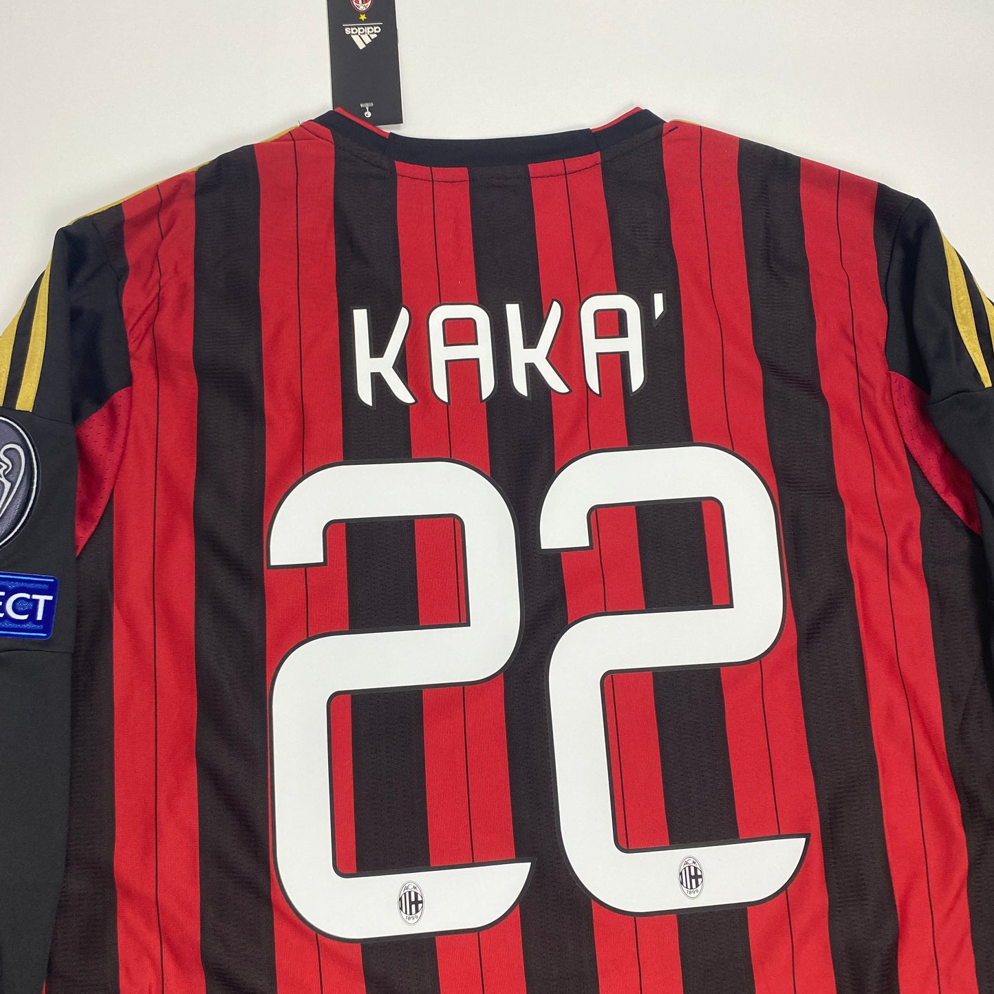 Original AC Milan 2013/14 Home Jersey – Kaka #22, Second Stint Edition