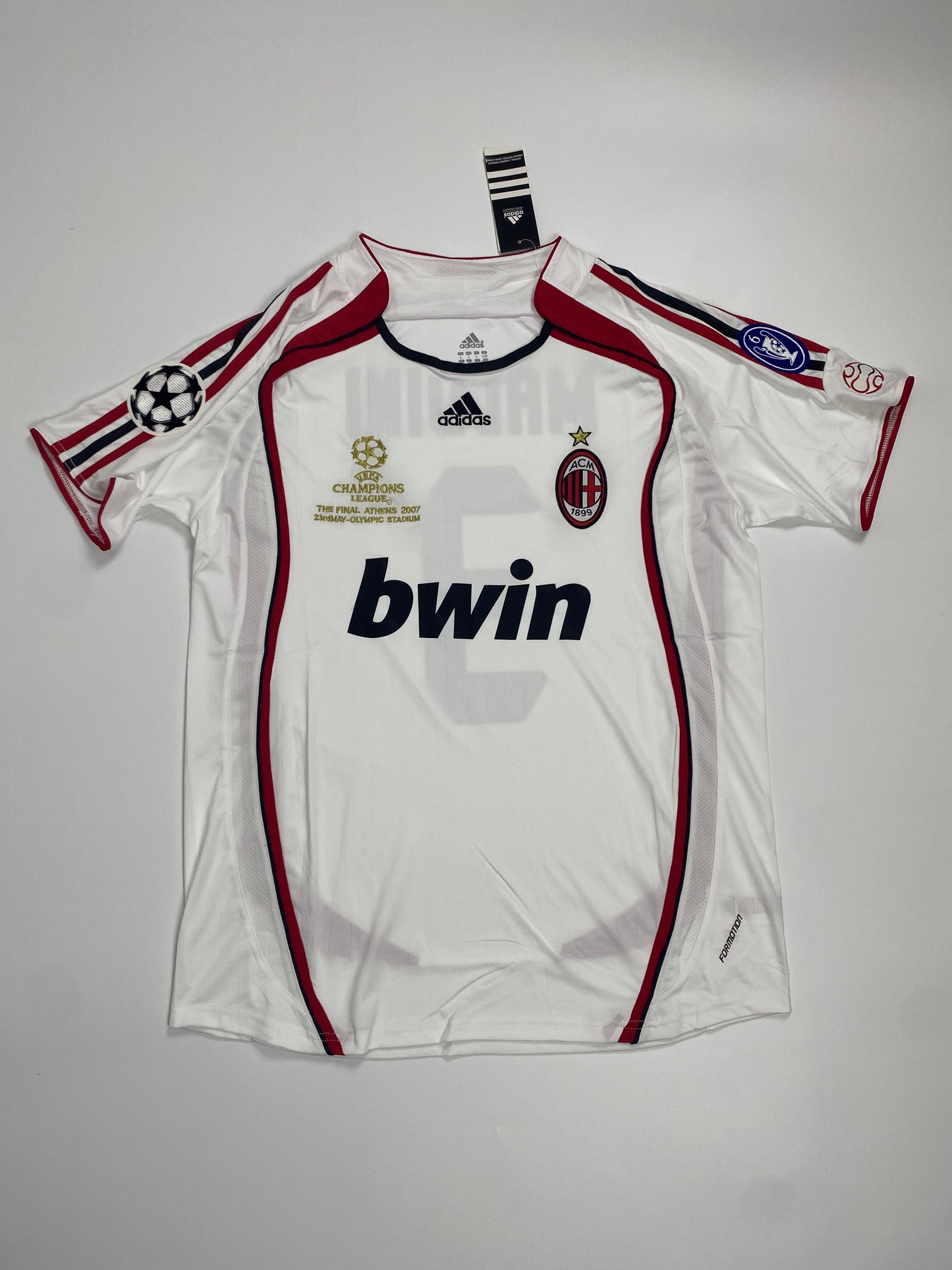 Authentic AC Milan 2006/07 Away Player Issue Shirt – Paolo Maldini #3, Champions League Final