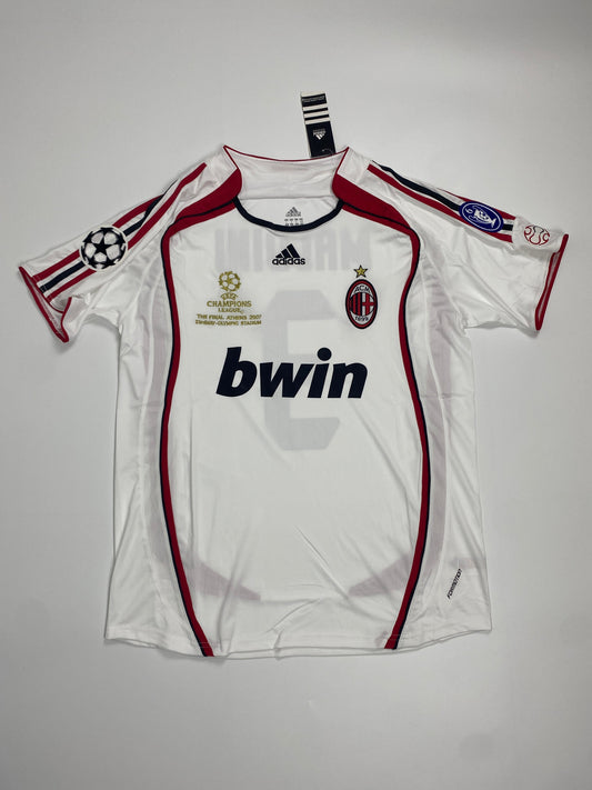 Authentic AC Milan 2006/07 Away Player Issue Shirt – Paolo Maldini #3, Champions League Final