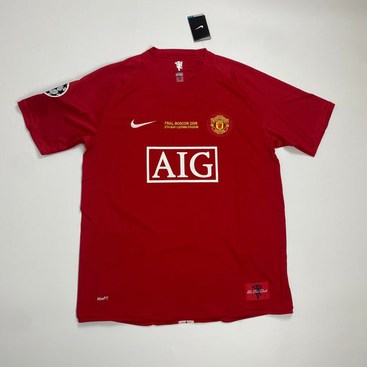 Original Manchester United 2007/08 Home Jersey – Cristiano Ronaldo #7, Double-Winning Season Edition