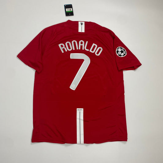 Original Manchester United 2007/08 Home Jersey – Cristiano Ronaldo #7, Double-Winning Season Edition