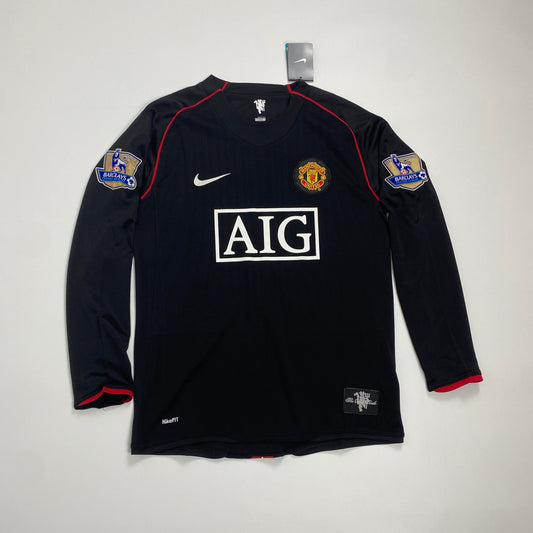 Original Manchester United 2007/08 Away Jersey – Cristiano Ronaldo #7, Double Triumph Season
