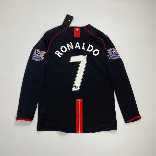 Original Manchester United 2007/08 Away Jersey – Cristiano Ronaldo #7, Double Triumph Season